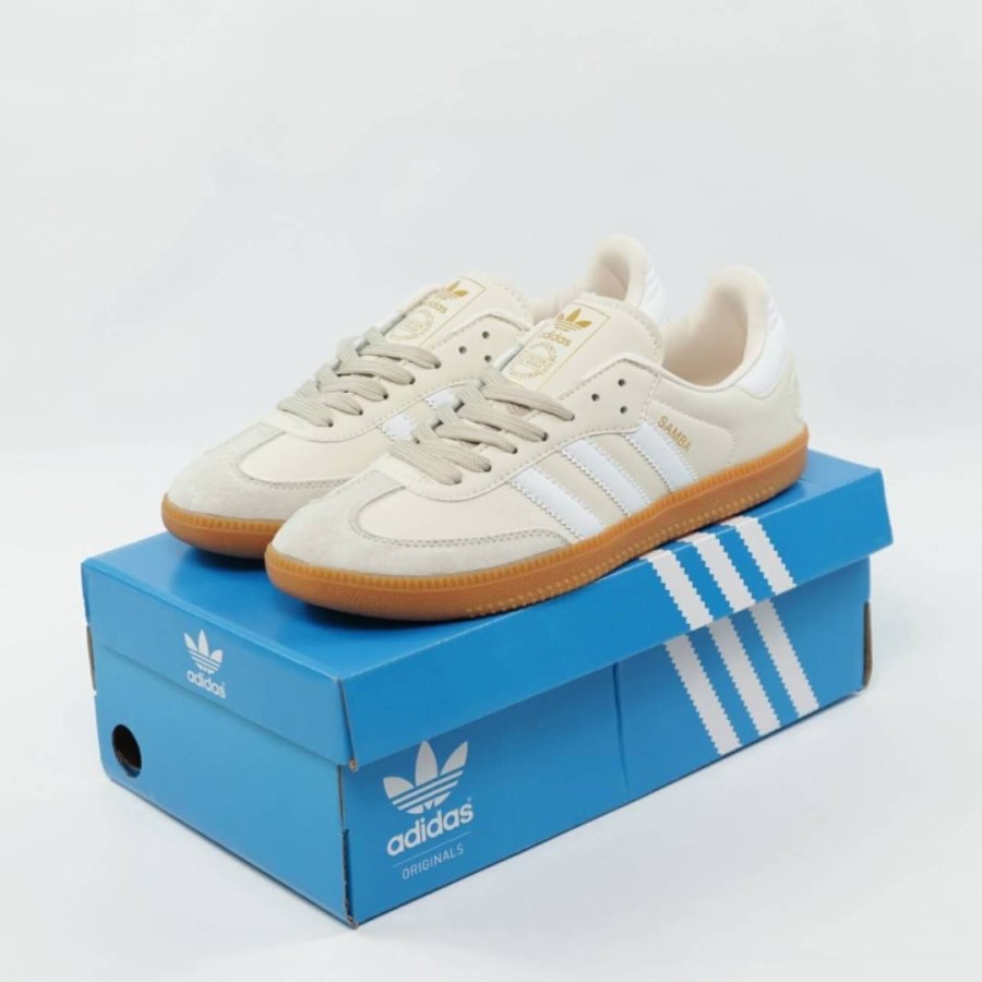 /adidas Special samba og Begie Premium รองเท้าผ้าใบลําลอง 100% สําหรับผู้ชาย adidas samba og classic