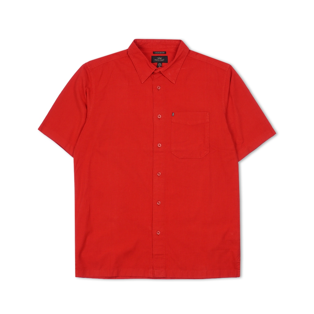 KEMEJA M.gee เสื้อเชิ้ตซีรีส์สีลําลองผู้ชาย M.gee Spectrum Red 2