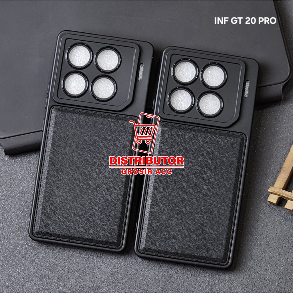INFINIX GT 20 PRO CASE LEATHER PRO CASE BLACK INFINIX GT 20 PRO