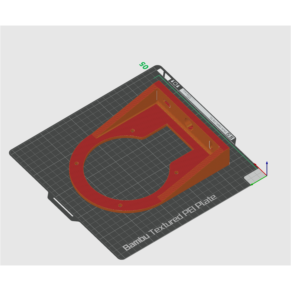 จุดเชื่อมต่อ UniFi แนวนอนแบบกําหนดเอง 3 มิติ U6 LR - ติดผนัง
