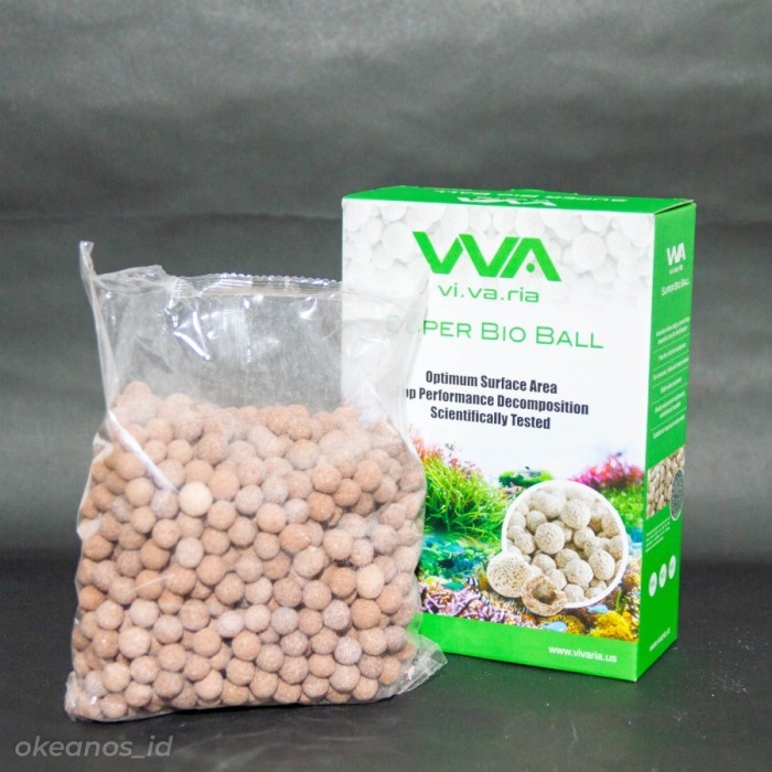 Vivaria super bio ball 1 L สื่อกรองตู้ปลา , บ้านแบคทีเรียตู้ปลา vivaria
