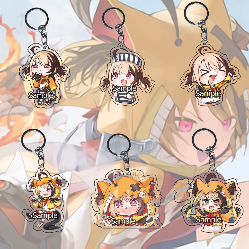 GANTUNGAN พวงกุญแจ hololive gen en 4 Gigi Murin - Ganci - พวงกุญแจ - อะนิเมะ - เกม