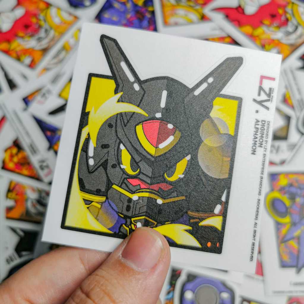 สติ๊กเกอร์ SET 79 / 80 / 81 DIGIMON (ST-079/ST-080/ST-21) ออกแบบโดย LZY - รูปที่ 4