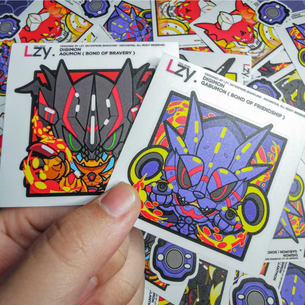 สติ๊กเกอร์ SET 79 / 80 / 81 DIGIMON (ST-079/ST-080/ST-21) ออกแบบโดย LZY - รูปที่ 3