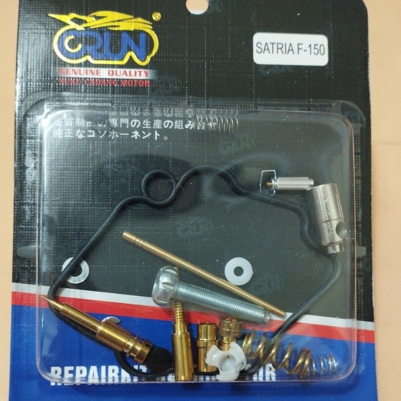 CRUN REPAIRKIT CARBURETOR SATRIA FU 150 / SATRIA F150 / CARBURETOR SPARE KIT / CARBURETOR COTENTS