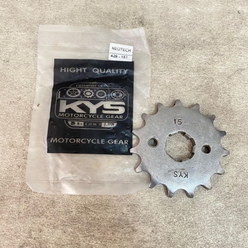 GLPRO NEOTEK MEGA PRO FRONT GEAR CRF150 CB150 CBR 428 14T /15 T /16T /17T