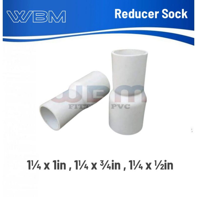 เต้ารับลด 11/4 x 3/4 นิ้ว Over socket PVC