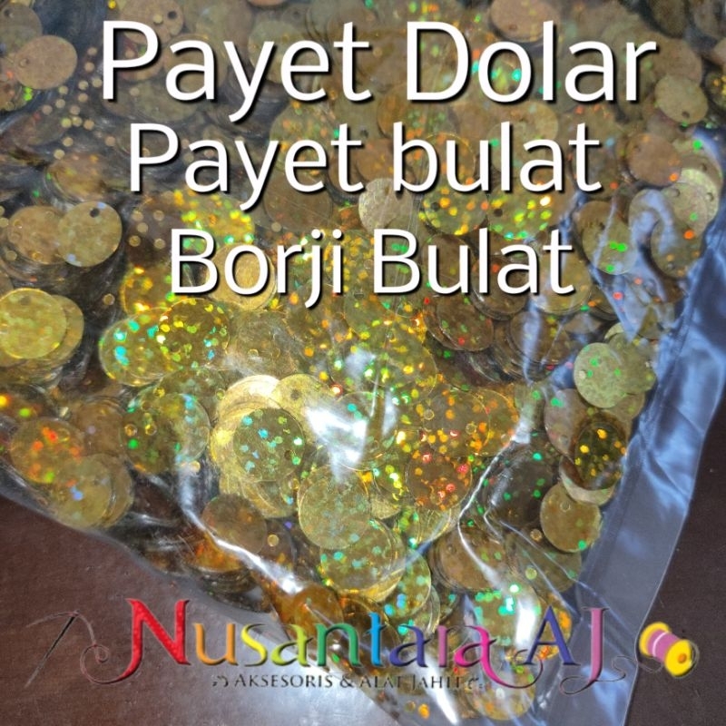(10gr) 10mm Dollar Sequins/ Round Borji/ Round Borci/ Round Sequins/ Dollar Borji