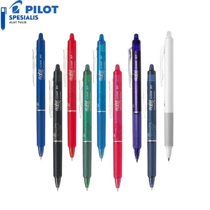 Pilot Frixion Erasable Clicker Pen ปลาย 0.7 มม. พร้อมทุกสี - เดี่ยว