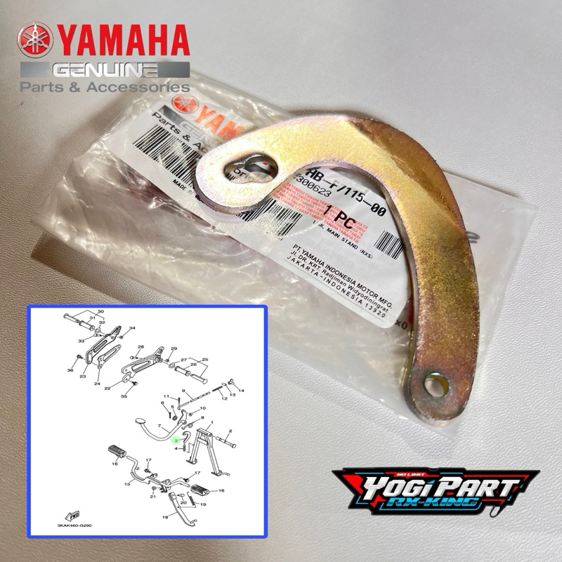 HORSE TAPAL LINK MAIN STAND RXKING RX KING RX S ORIGINAL 3HB-F7115-00