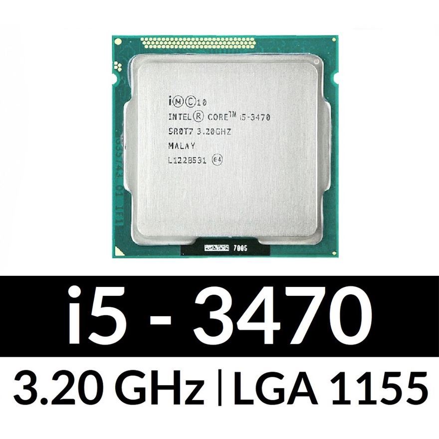 PROCESSOR INTEL CORE I5 3470 3.2GHZ GEN2 LGA 1155