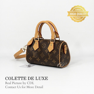 Speedy Nano Bag In Monogram Canvas/Natural