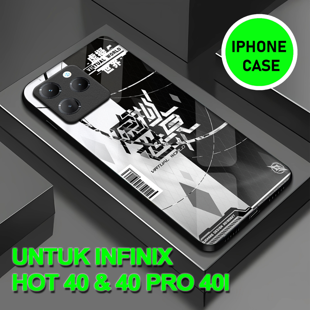 IPHONE CASE ( XS 28 ) Softcase Glossy สําหรับ INFINIX NOTE 40S l NOTE 40 l NOTE 40 PRO l NOTE 40 PRO