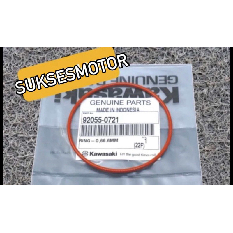 ซีลแหวน O ORDING HEAD NINJA 2-STOKE 2T R RR SS KR DEKSEL ORANGE ORI JAPAN BLOCK 1827 1855 KAWASAKI K
