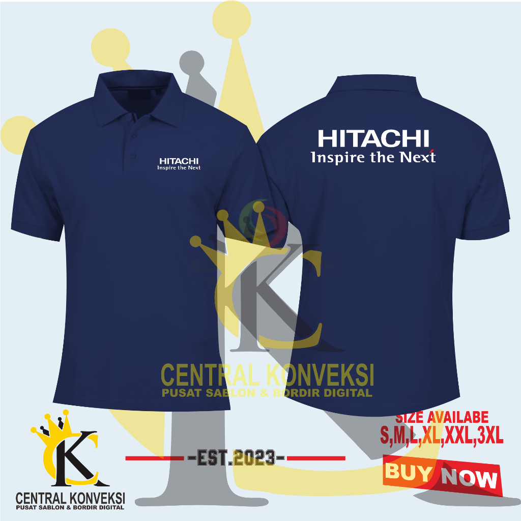 HITACHI INSPIRE THE E NEXT เสื้อโปโล / เสื้อโปโล HITACHI