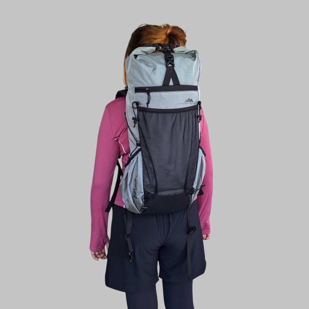 Leafhuper Series Light Track Ultralight Backpack Mountain Bag 22L Roll Top Bag
