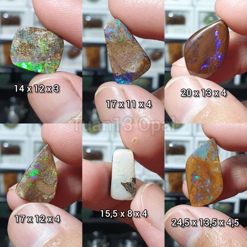 Lostoon Koroit Boulder Opal รูปทรงไม่ซ้ําใคร