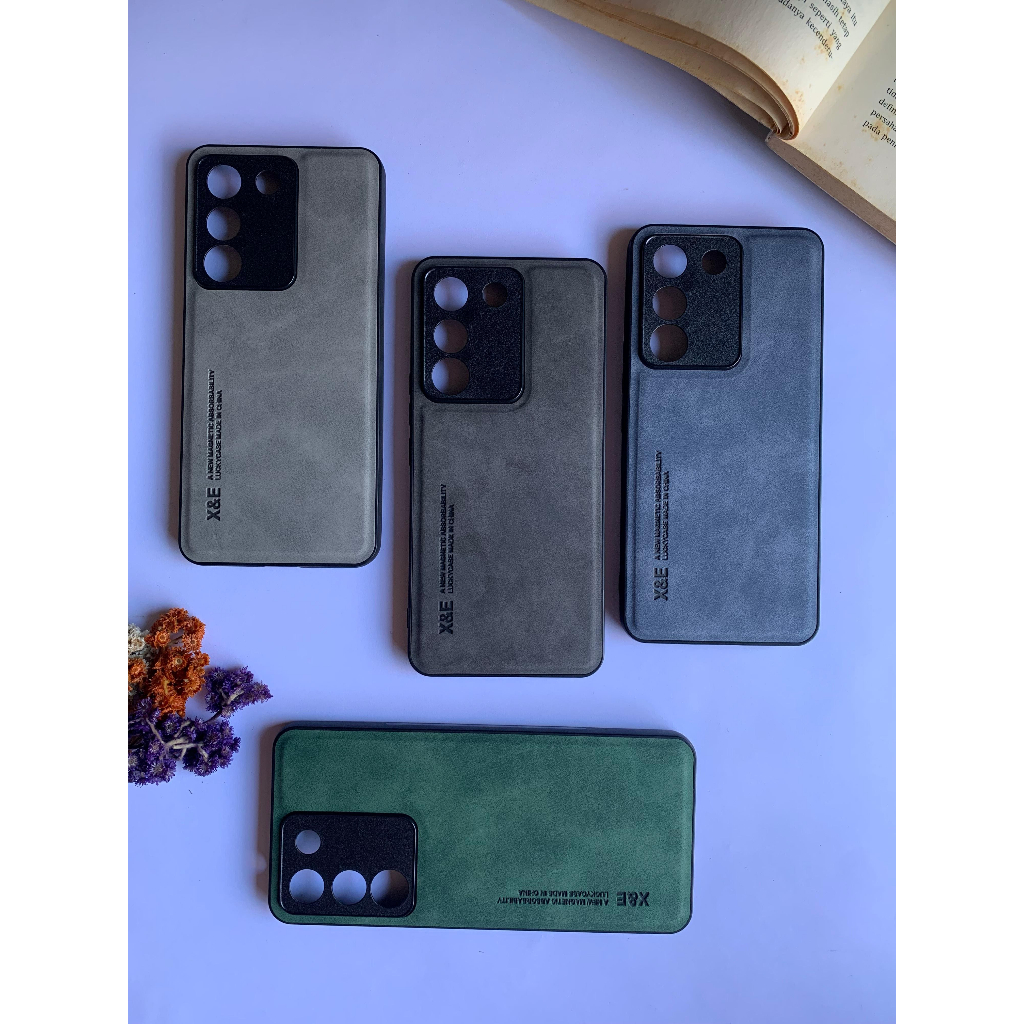 [LEATHER CASE] เคส Vivo V29 E 5G | เคสเนื้อหนังแกะ | เคส Vivo V29E 5G | VivoV29e ปลอกพรีเมี่ยม | (จั