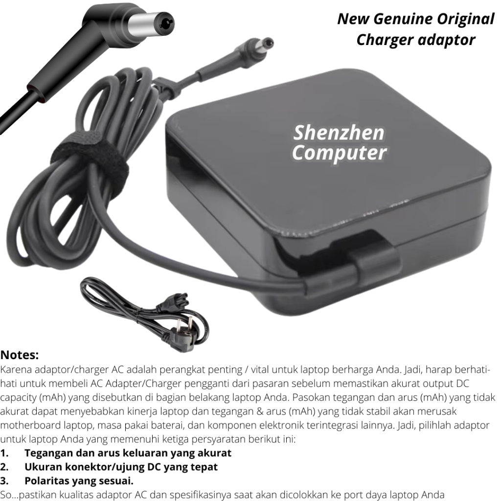 Asus Vivo AiO V222 V222U V222FA V222FAK V222FBK V222GAK All-in-One PCs อะแดปเตอร์แหล่งจ่ายไฟ