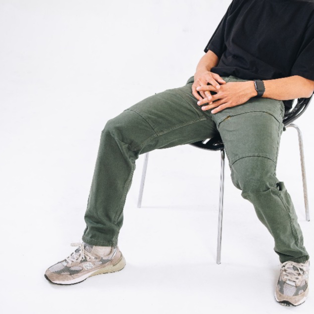 Tonyjack Cargo Pants Men Bohemian Hunter Baggy Fit
