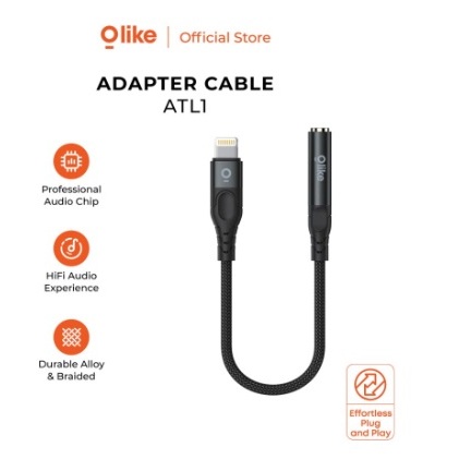 OLIKE ATL1 AUDIO HUB LIGHTNING ถึง 3.5MM