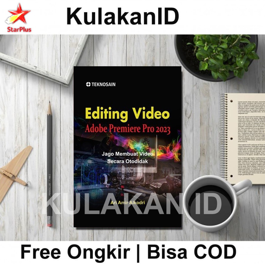 หนังสือแก้ไขวิดีโอ Adobe Premiere Pro 2023; วิดีโอเบื้องต้น Graha Ilmu อัตโนมัติ