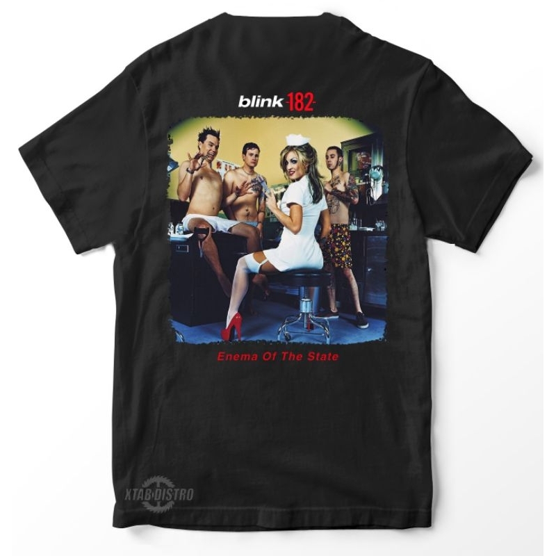 BLINK182 เสื้อยืดวง Enema of the state, blink 182 เสื้อยืดวง edging pop punk, Greenday - รูปที่ 2