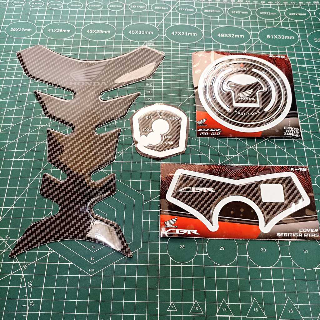 Emblem honda cbr 150 เก่า k45 ถัง Protector cbr สติกเกอร์ถังนูน Faceted Key ถัง pad