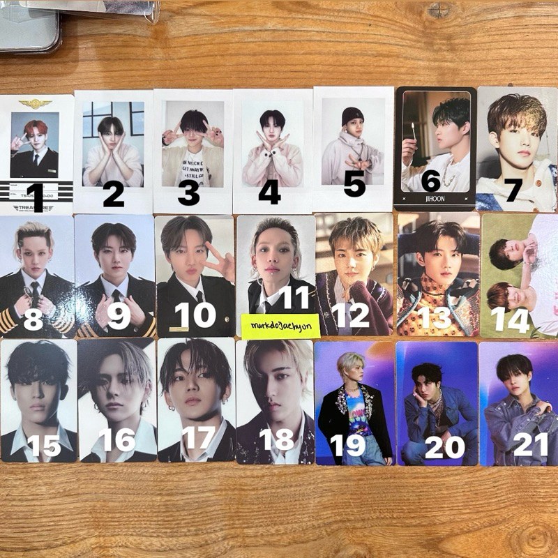 PC TREASURE HYUNSUK JIHOON YOSHI JUNKYU DOYOUNG HARUTO JEONGWOO JUNGHWAN
