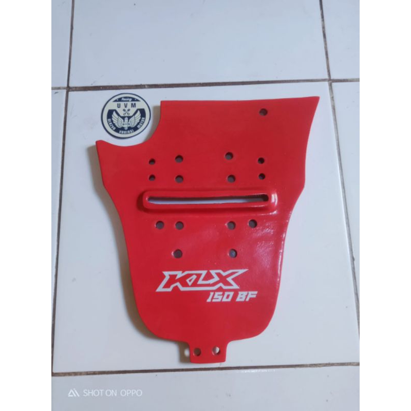 MESIN ENGINE GUARD UPPER ENGINE PROTECTOR KLX 150 LR & DTRACKER
