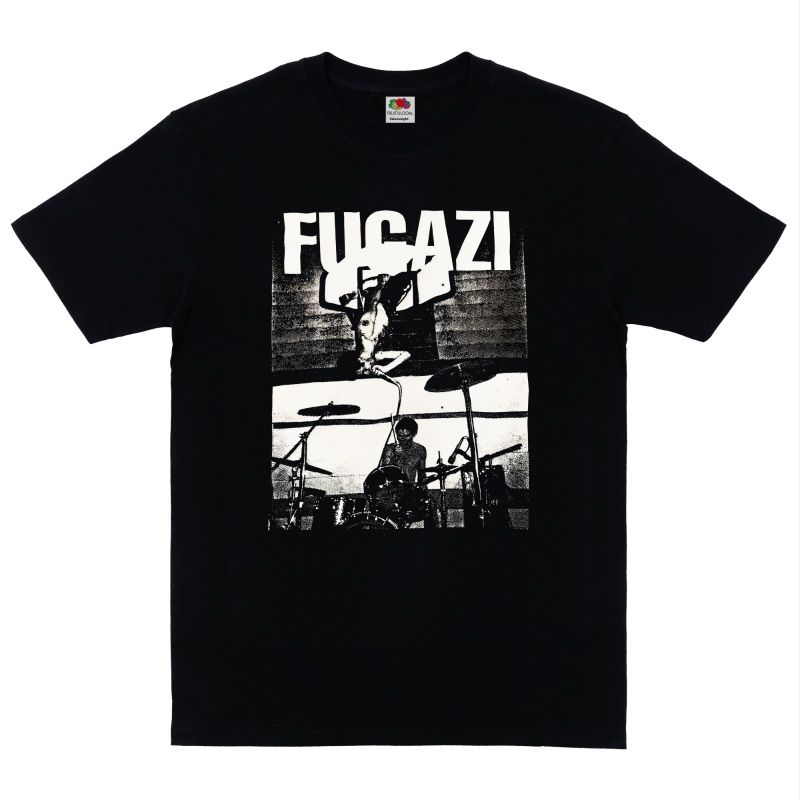 เสื้อยืดวง Fugazi สีดํา - วง Kaos Fugazi เสื้อยืดวง สินค้าใหม่