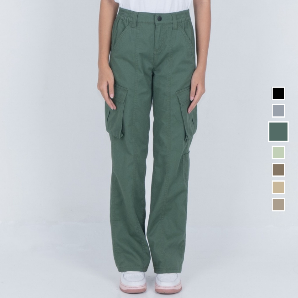 Benhill Womens "Jihyo" Cargo Pants สีใหม่