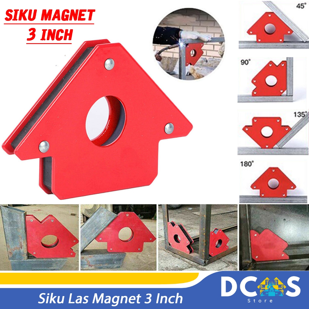 SIKU 3 นิ้ว MAGNETIC WELDING ELbow 25 LB 25 LBS / WELDING MAGNETIC HOLDER 3" 25LBS