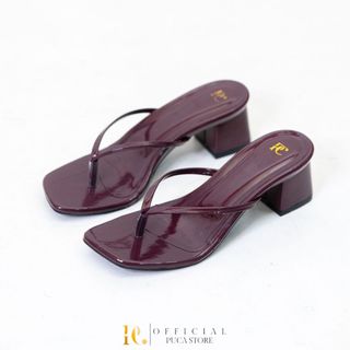 Puca Sandal Heels Wanita Blaccky PC61 Sendal Hak 5cm Antiselip