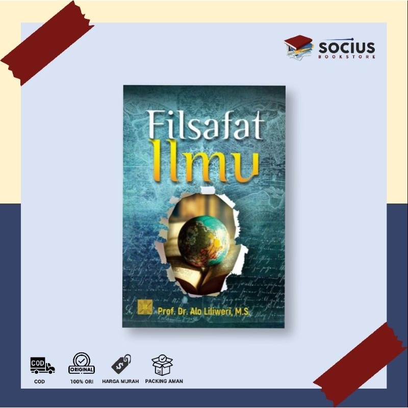 PHILOSOPHY BOOK [ORIGINAL] PHILOSOPHY OF SCIENCE - ALO LILIWERI - PRRENADA - SOCIS BOOKSTORE