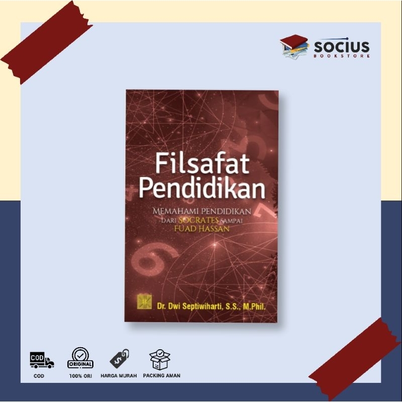 PHILOSOPHY BOOK [ORIGINAL] PHILOSOPHY OF EDUCATION - DWI SAPIWAARTI - PRRENADA - SOCIS BOOK STORE