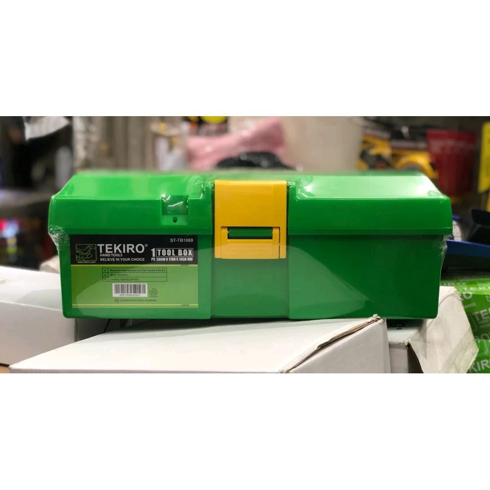 กล่องเครื่องมือ Tekiro 0201 พลาสติก TB901 กล่องเครื่องมือพลาสติก ST-TB1069