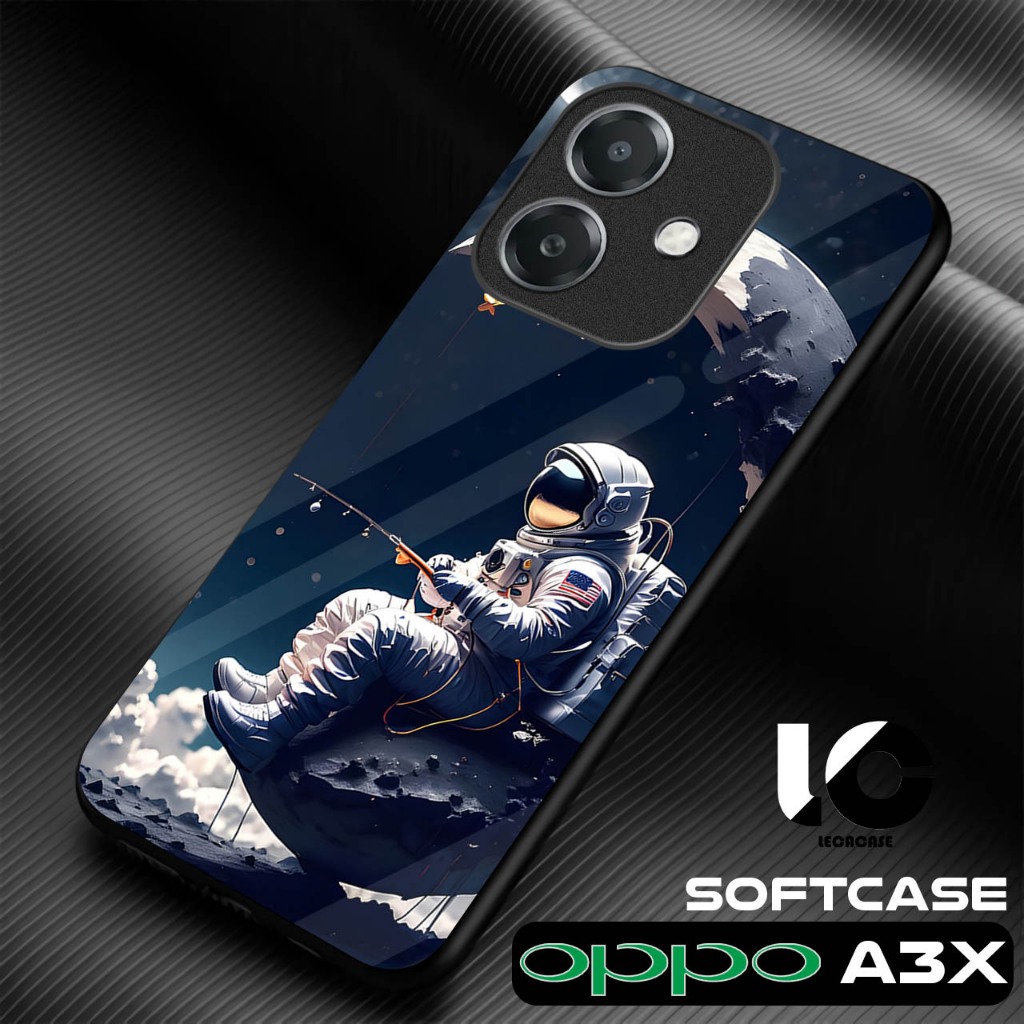 LR43 Softcase Glitter Oppo A3x Case Casing Kesing Silikon A3X Silicon Protector Hp Leca Case Glitter