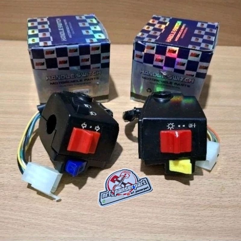 CRYSTAL SWITCH//RIGHT และ LEFT HOLDER SUZUKI CRYSTAL RC110/RC 110 RC 100 BRAVO /RC100 MPM