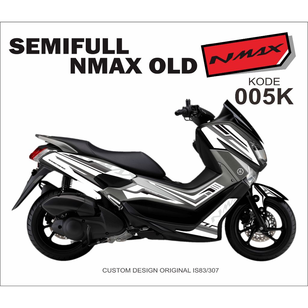 สติ๊กเกอร์แถบ Yamaha Nmax ตัวเก่า, Variyle 155 เก่า