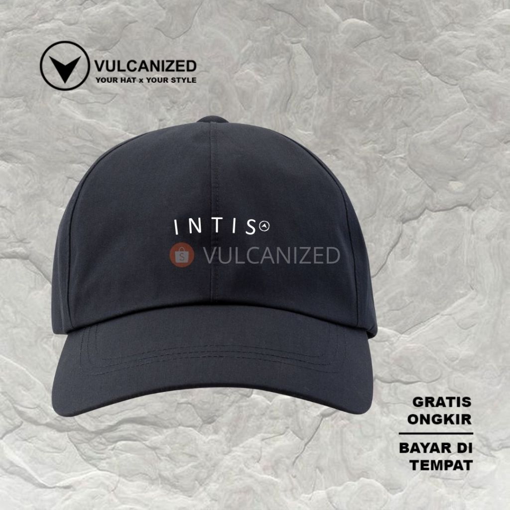 Intis Polo Caps Simple - Black Hat Men