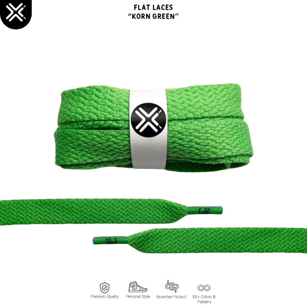 Adidas Campus Korn Wide Flat Shoelaces/เชือกผูกรองเท้าขนาดใหญ่