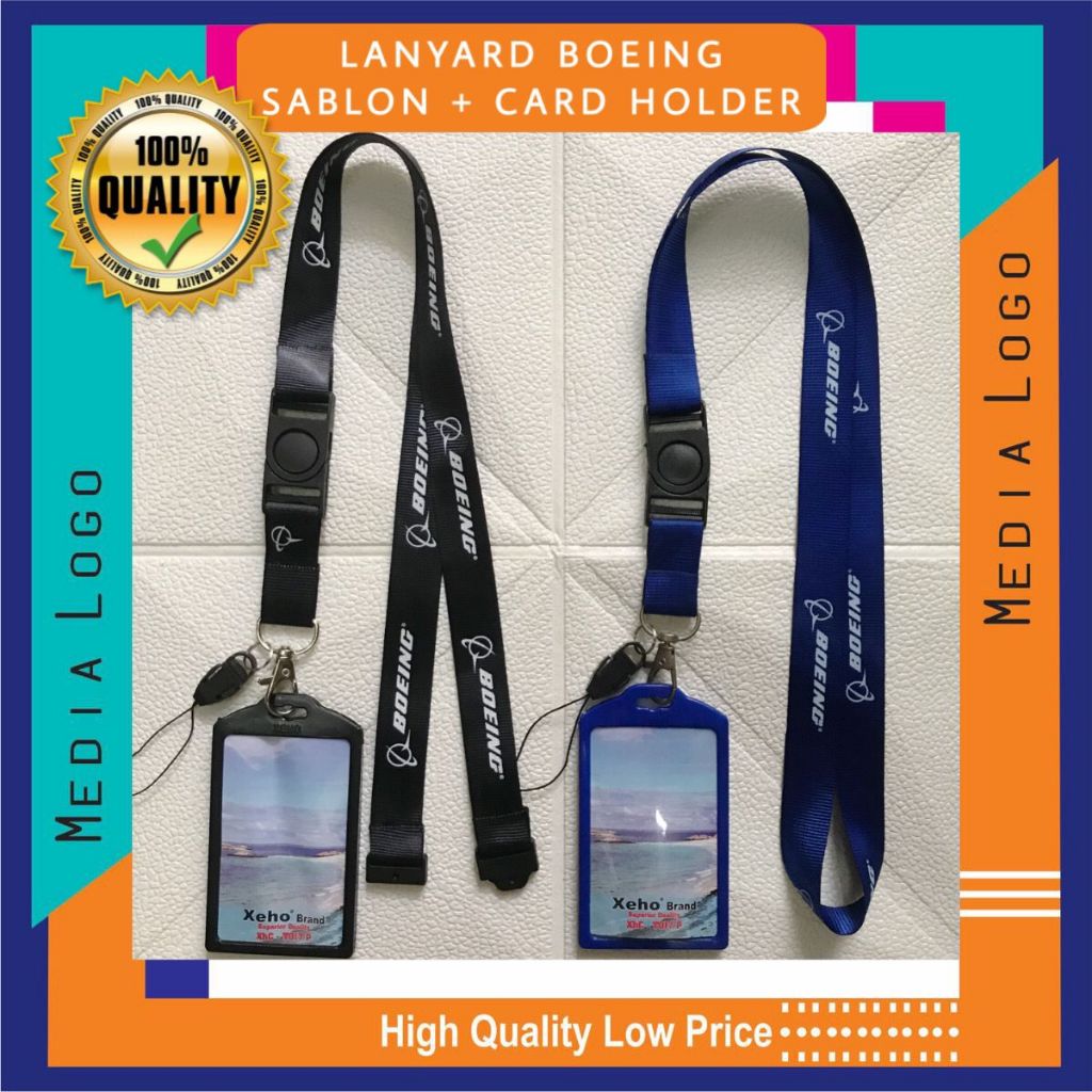 GANTUNGAN BOEING Lanyard ID CARD/ที่ใส่บัตรอนาคเวย์