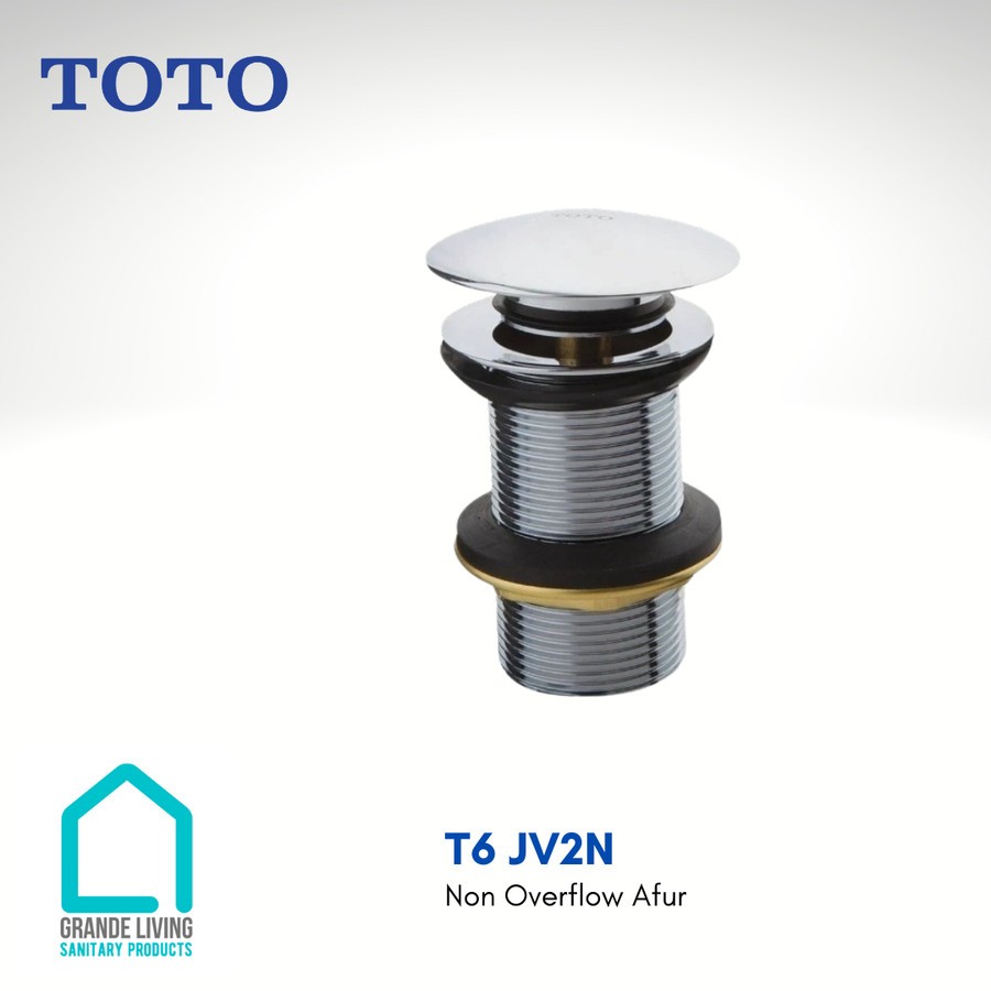 TOTO Afurn อ่างล้างหน้าของเสีย Non Overflow T6 JV2N