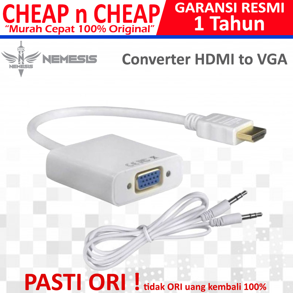 NYK ตัวแปลง HDMI เป็น VGA + เสียง - ตัวแปลง HDMI VGA