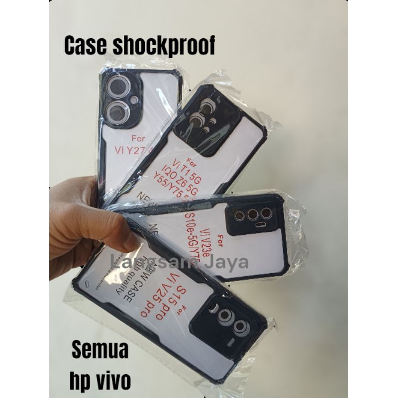 เคส HP SHOCKPROOF สําหรับ ALL TYPES OF VIVO, v30 pro,v27,iqooz5,v17pro,v21,v25pro,v20,v25,y36,y75,y2
