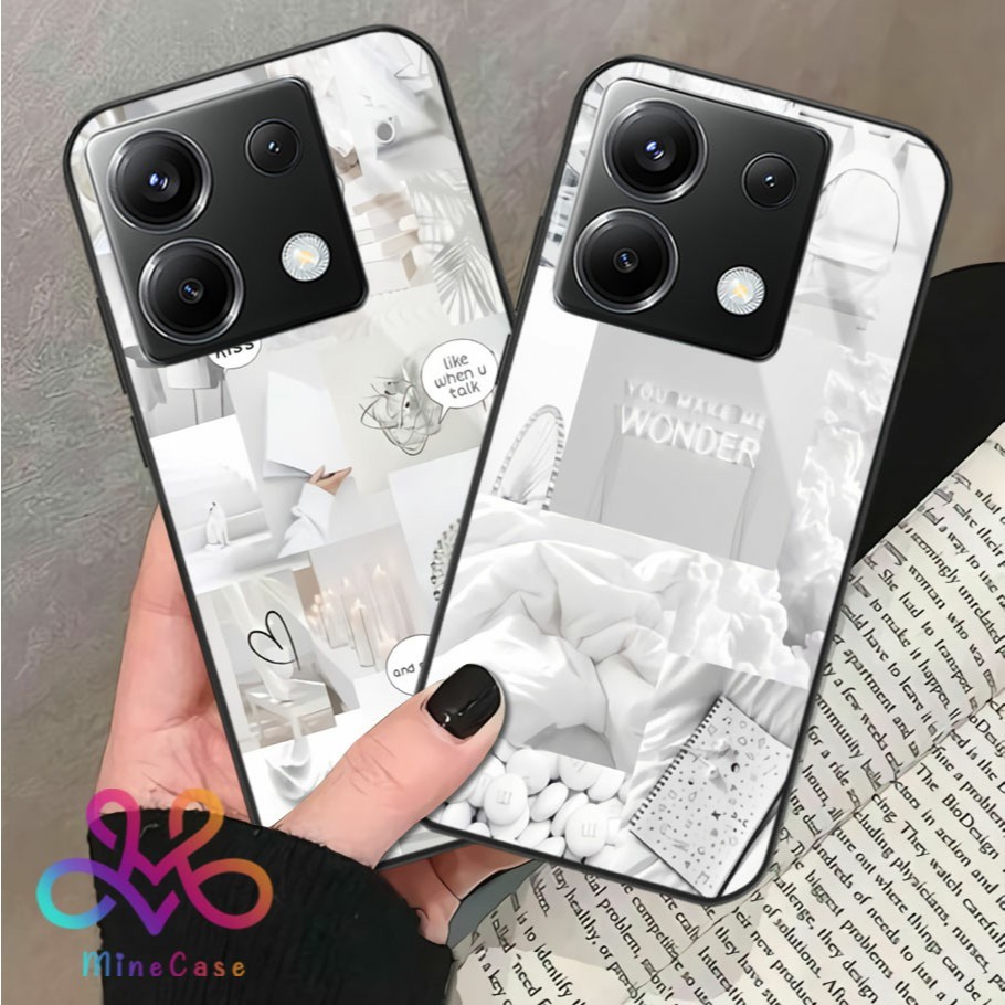 {Q47} Softcase Glossy Glass REDMI NOTE 13 PRO 5G - Casing HP REDMI NOTE 13 PRO 5G