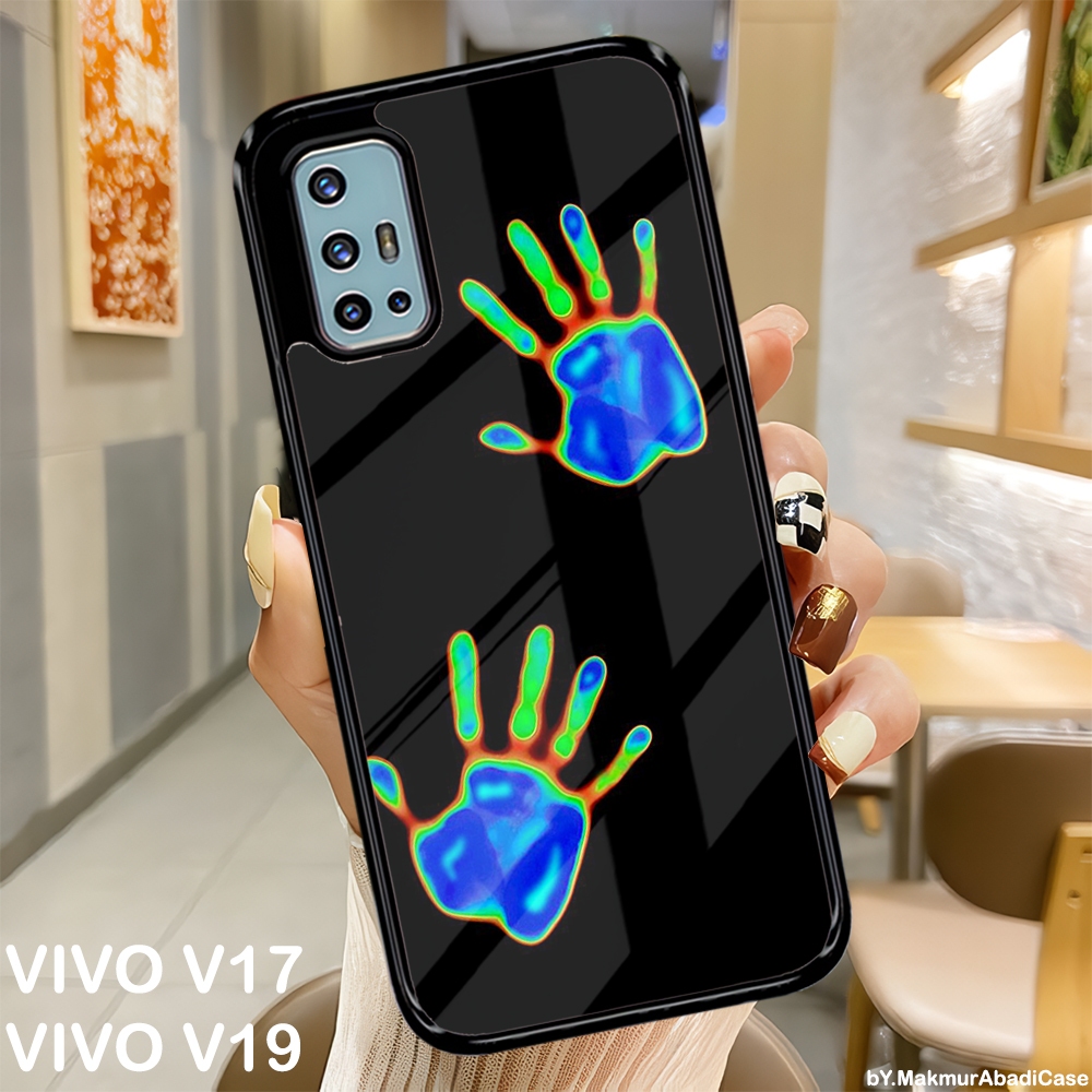 Glossy Hardcase Vivo V17 PRO V17 V19 V7 V15 V15 PRO S1 S1 PRO Case Cover Case แฟชั่นปลอก Handphone อ