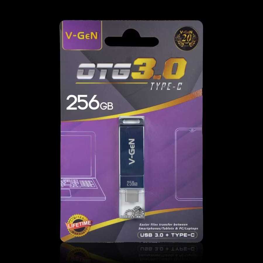 Da* OTG USB V-GeN Type C Flashdrive 256GB Flashdisk USB 3.0 VGEN