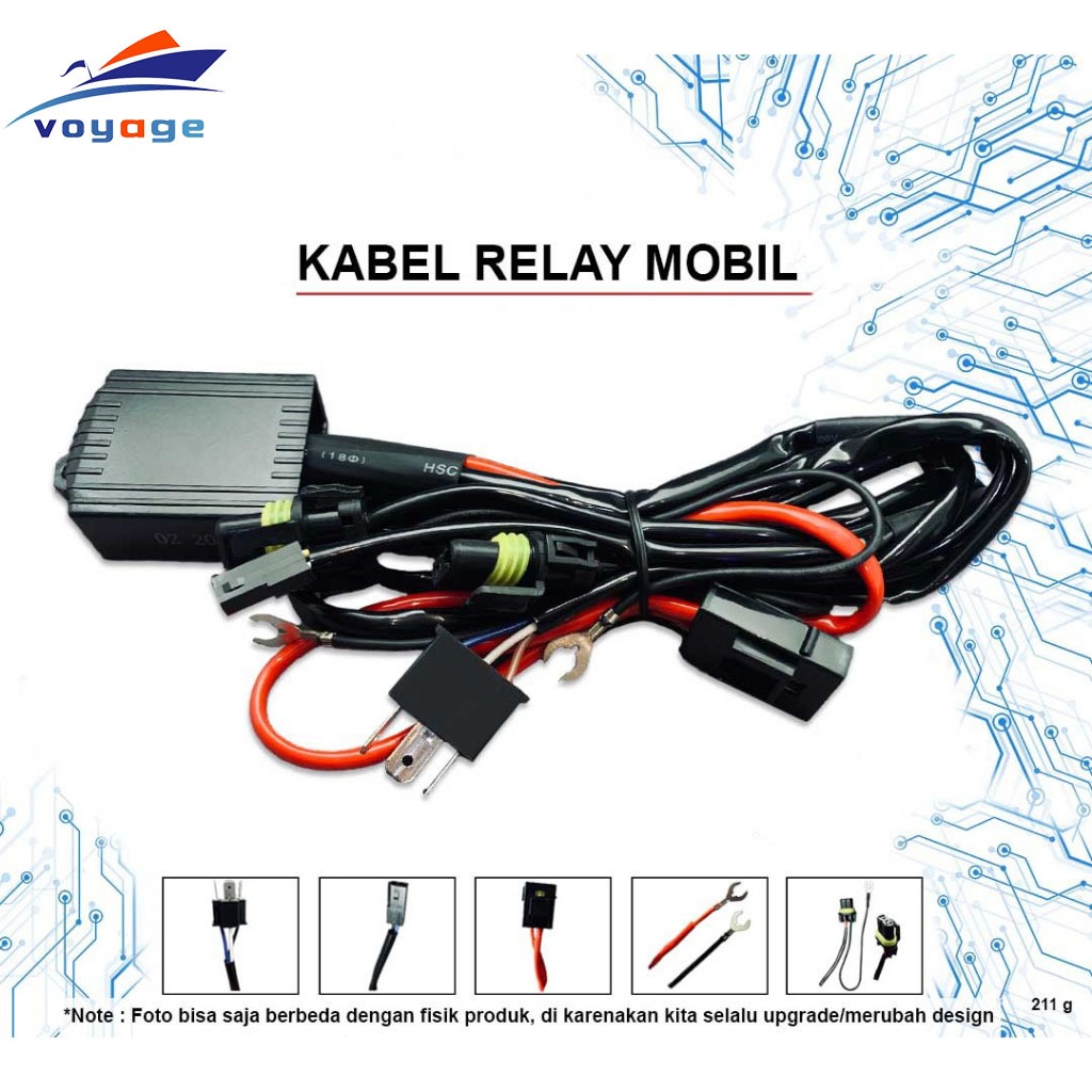 SUPER RELAY CABLE สําหรับ HID LAMP PROJECTOR BILED PROJECTOR LED รถจักรยานยนต์รถ H4 1 โคมไฟและ 2 แสง